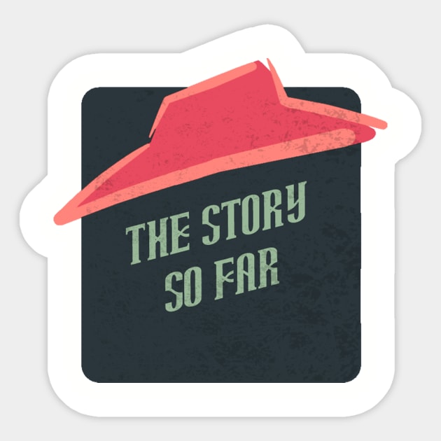 the story so far Sticker by Bike Ilustrada